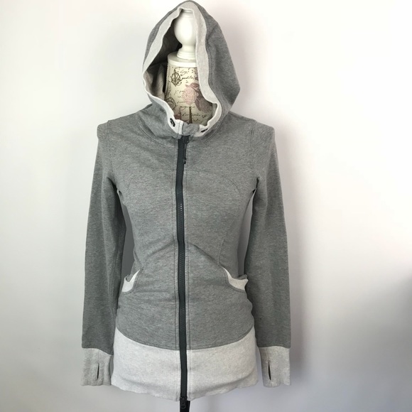 lululemon athletica Tops - Lululemon Hooded Sweatshirt Jacket IV